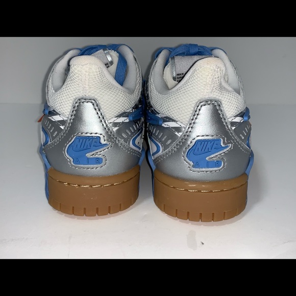 Nike Off White Dunk Ruber UNC Blue - Picture 4 of 11